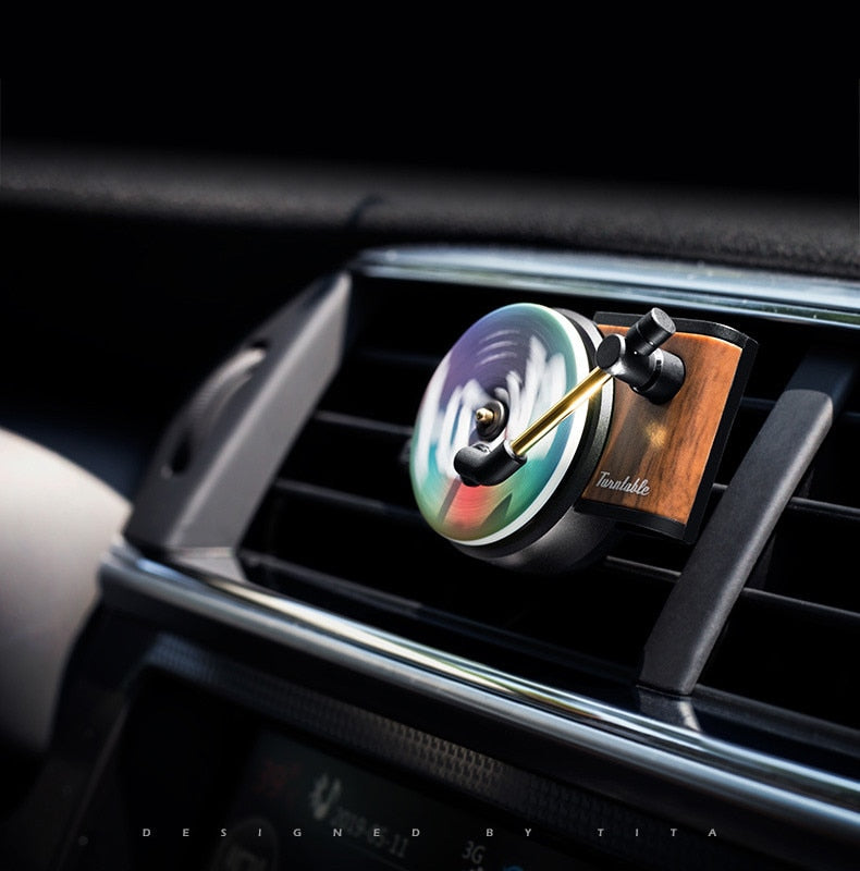 Car Air Freshener with Turntable Design