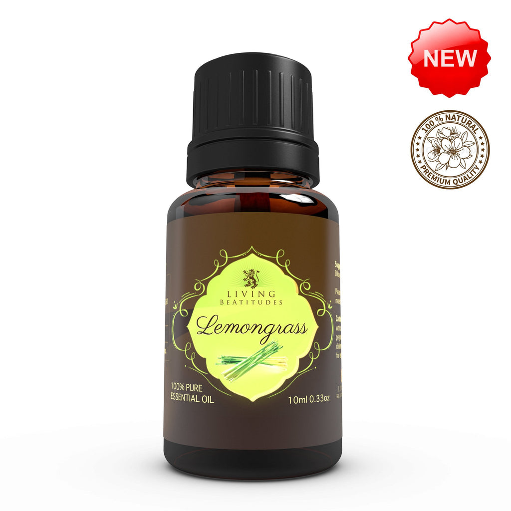 Aromatherapy Essential Oils | 4x10ml (Eucalyptus, Lemongrass, Orange, Pine)