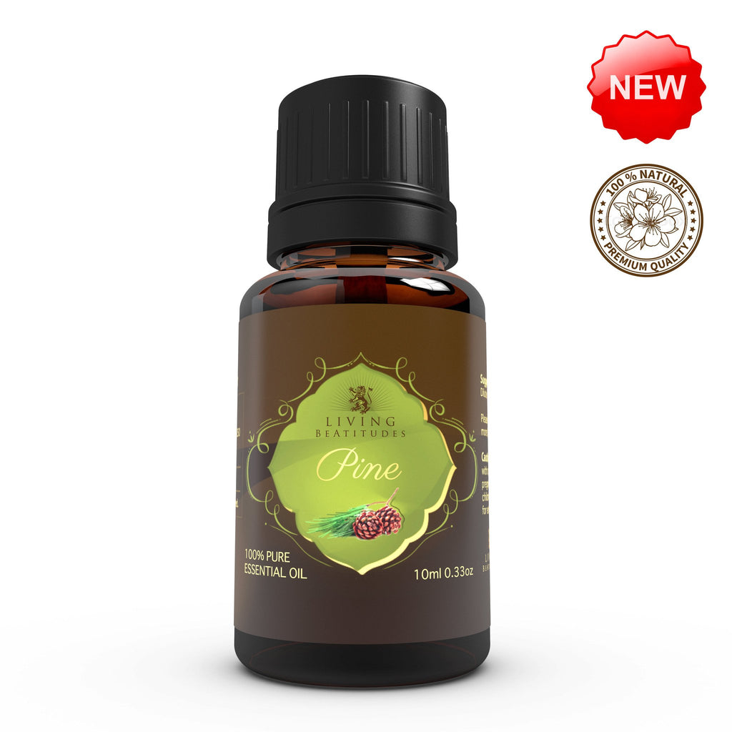 Aromatherapy Essential Oils | 4x10ml (Eucalyptus, Lemongrass, Orange, Pine)