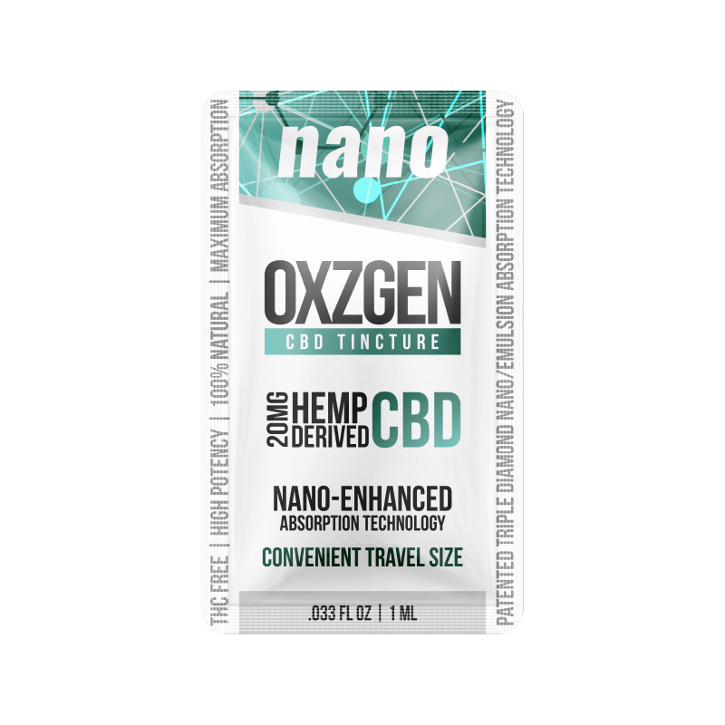 20 MG Nano CBD Tincture Snap 6 Pack