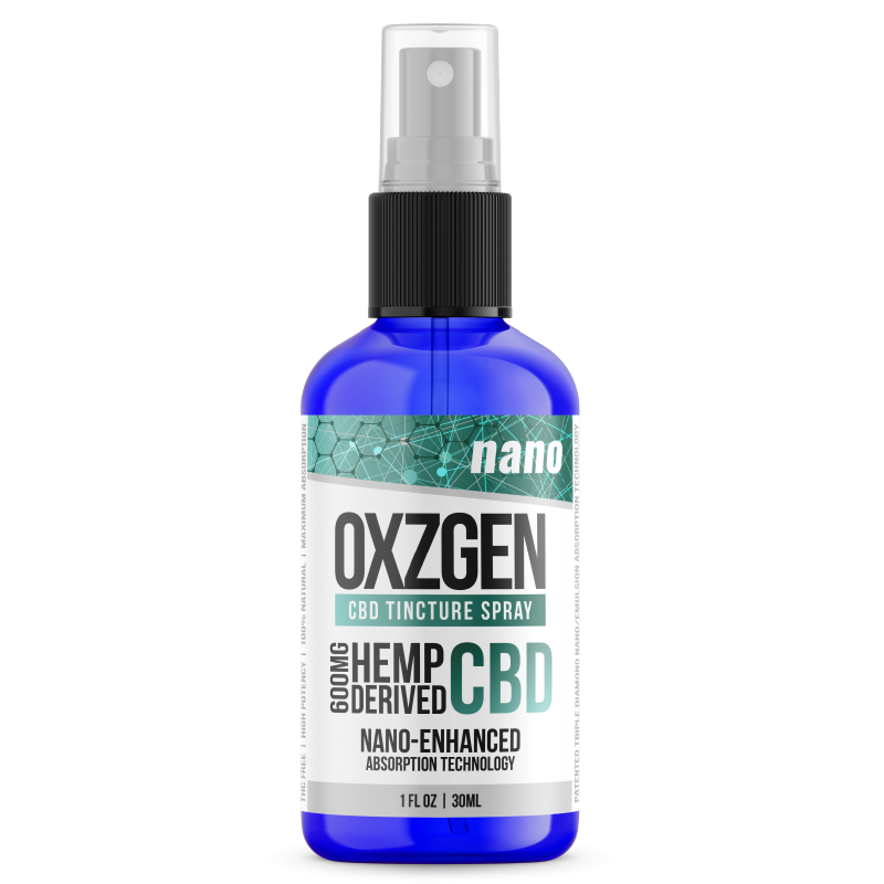 600 MG Nano CBD Tincture Spray