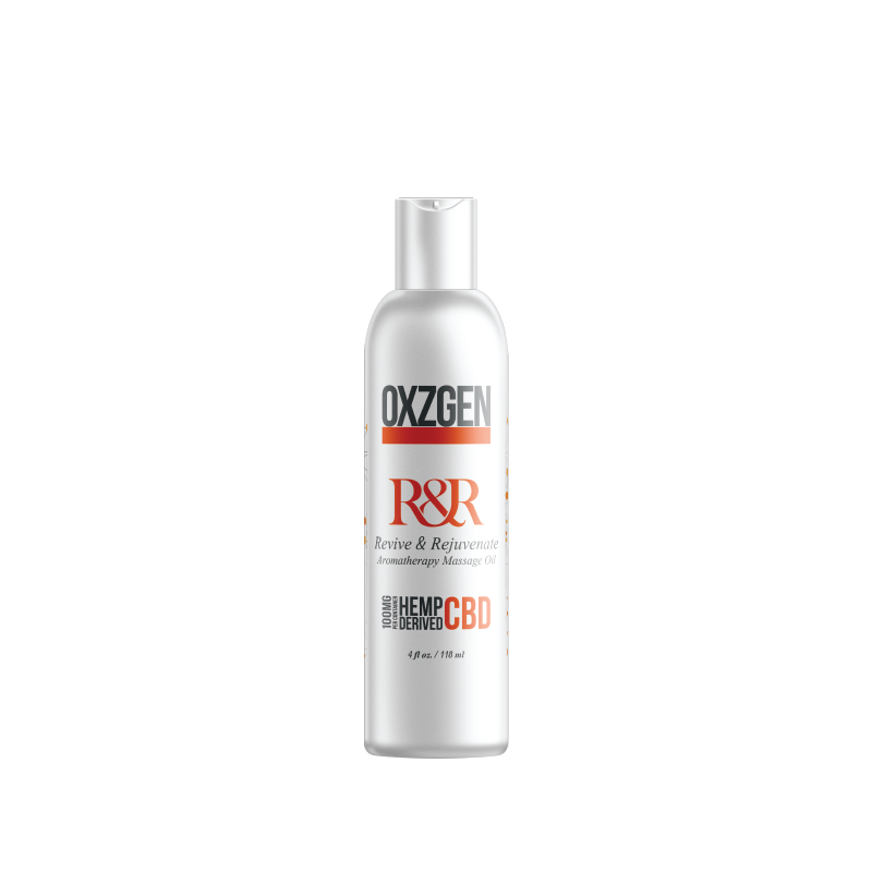 R&R Aromatherapy Massage Oil 4 oz