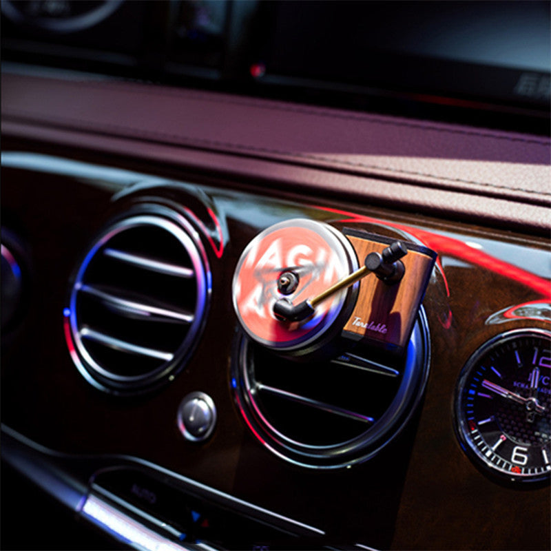 Car Air Freshener with Turntable Design