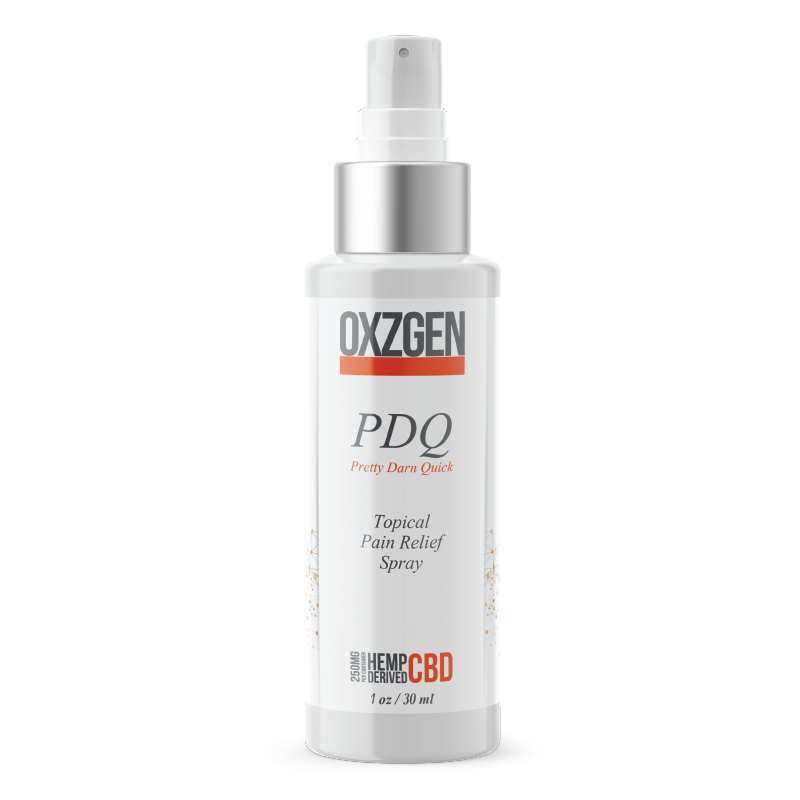 PDQ Topical Pain Relief Spray 1oz